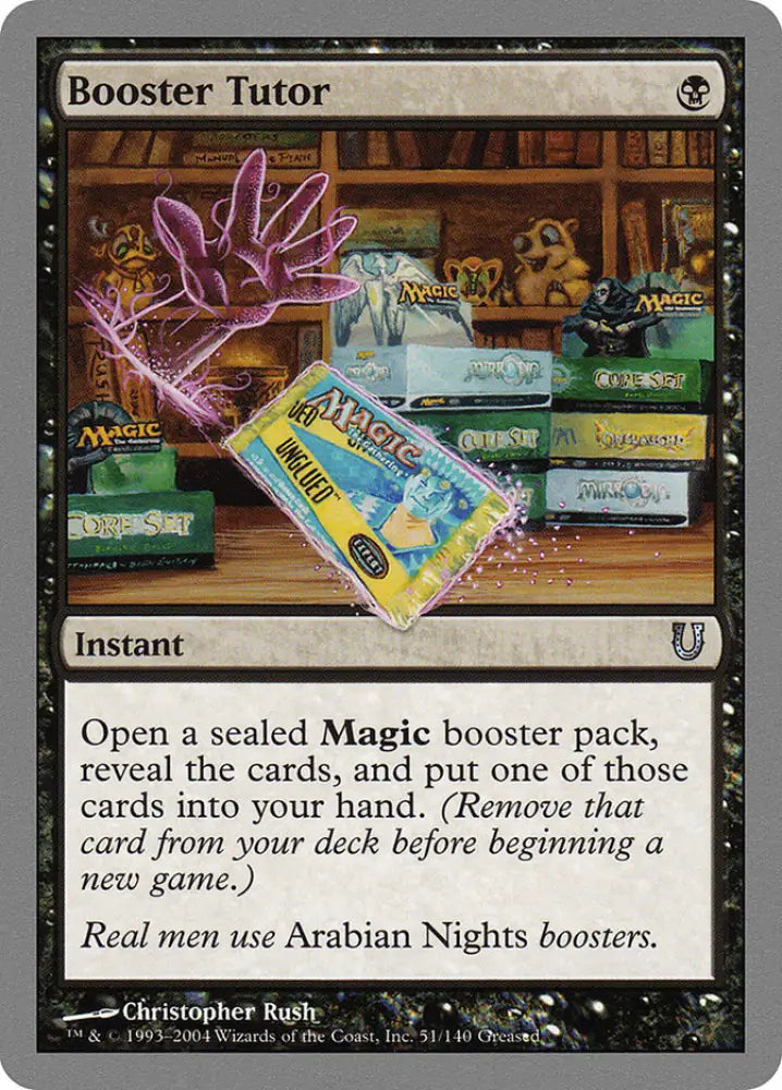 Booster Tutor [Unhinged] - MTG Single