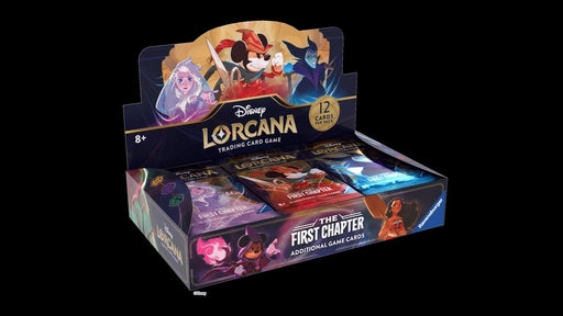lorcana the first chapter booster box DISNEY LORCANA: THE FIRST CHAPTER
