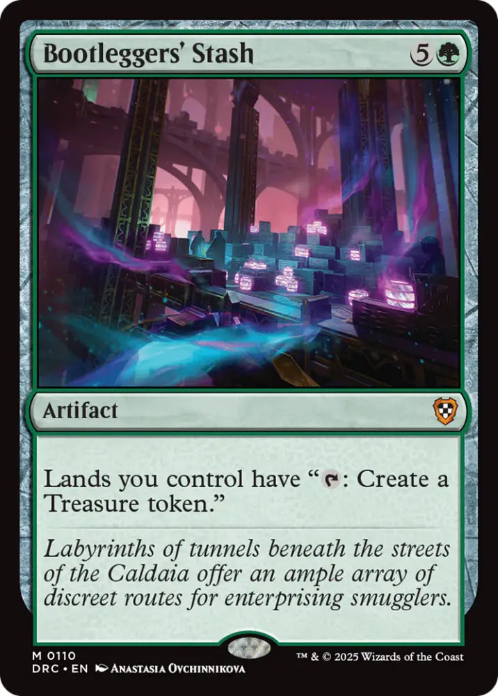 Bootleggers’ Stash [Aetherdrift Commander] - MTG Single