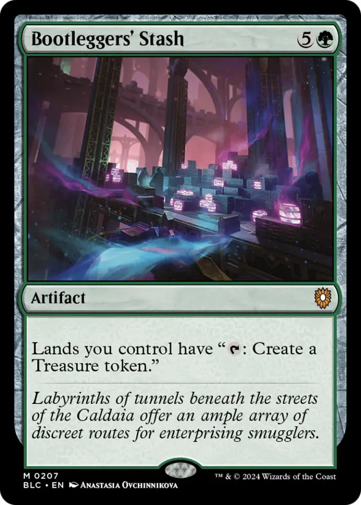 Bootleggers’ Stash [Bloomburrow Commander] - MTG Single