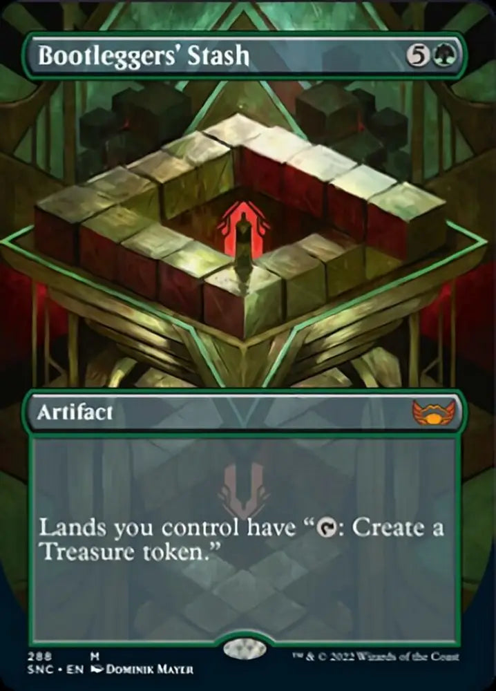 Bootleggers’ Stash (Borderless Alternate Art) [Streets of New Capenna] - MTG Single