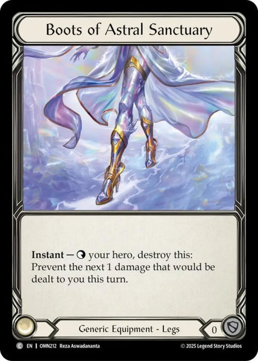 Boots Of Astral Sanctuary (OMN212) [Omens of the Third Age]