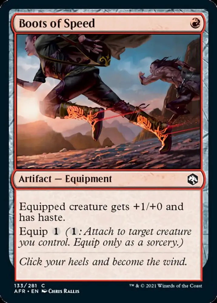 Boots of Speed [Dungeons & Dragons: Adventures in the Forgotten Realms] - MTG Single