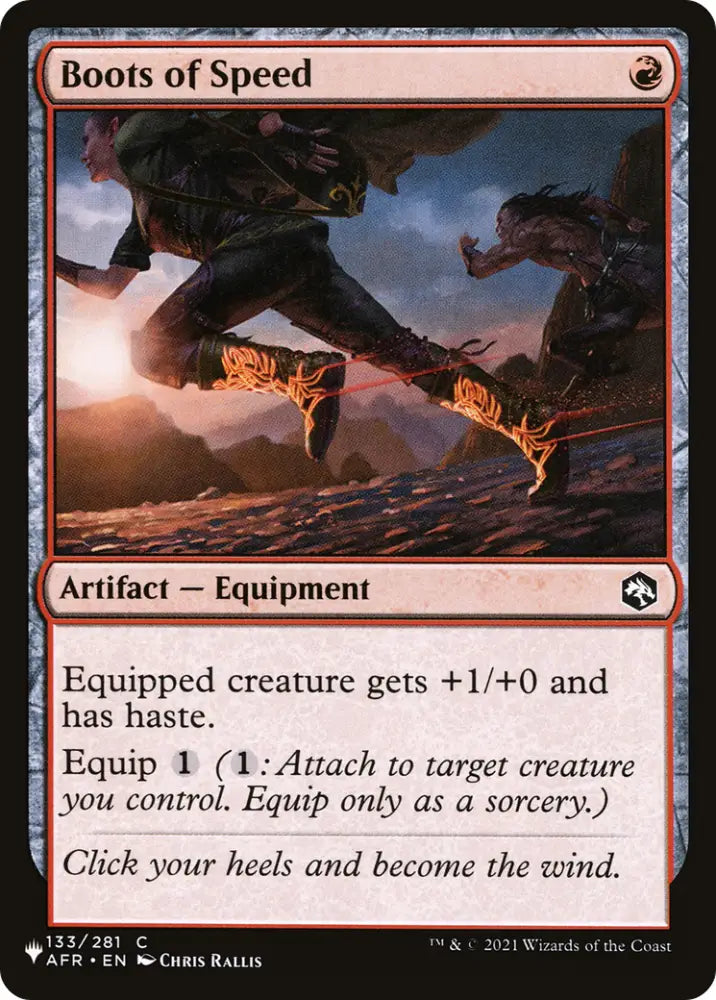 Boots of Speed [The List] - MTG Single