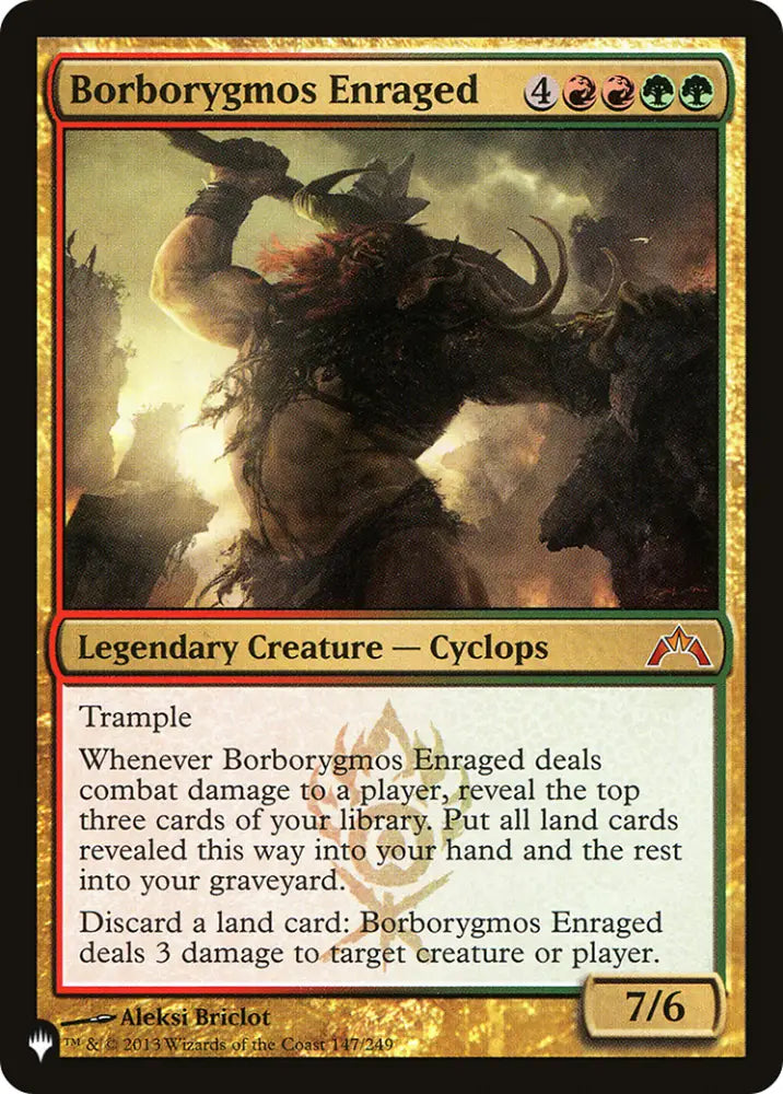 Borborygmos Enraged [The List] - MTG Single