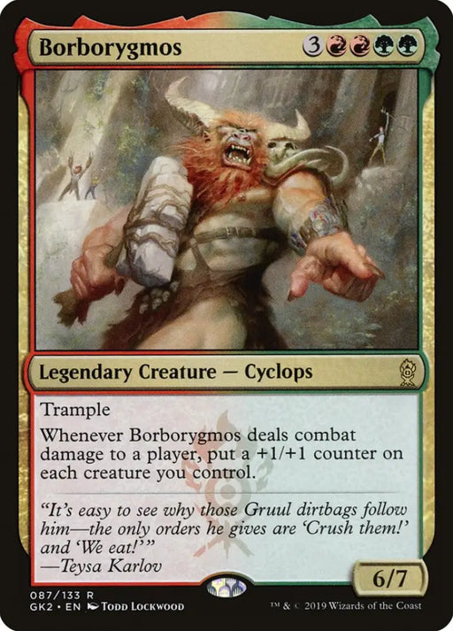 Borborygmos [Ravnica Allegiance Guild Kit] - MTG Single