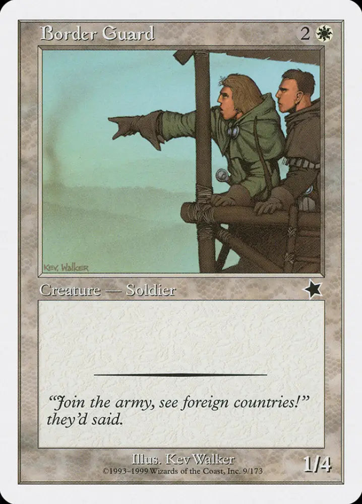 Border Guard [Starter 1999] - MTG Single