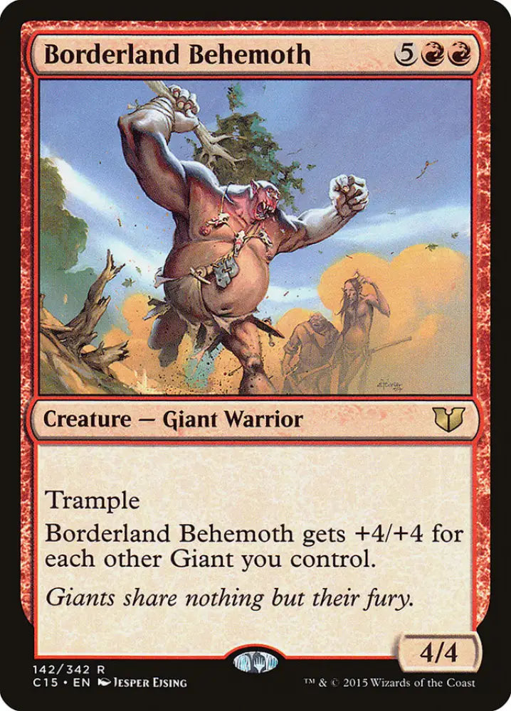 Borderland Behemoth [Commander 2015] - MTG Single