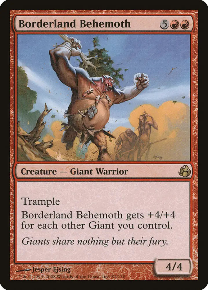 Borderland Behemoth [Morningtide] - MTG Single