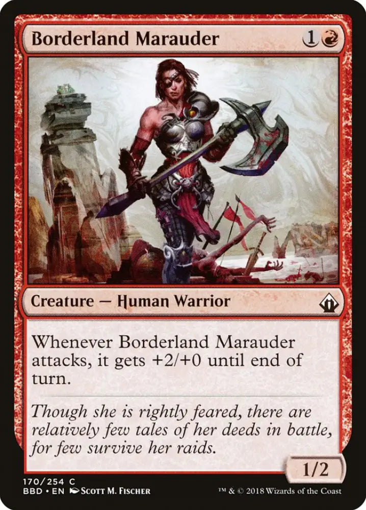 Borderland Marauder [Battlebond] - MTG Single