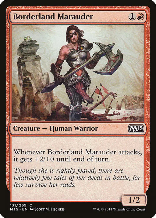 Borderland Marauder [Magic 2015] - MTG Single