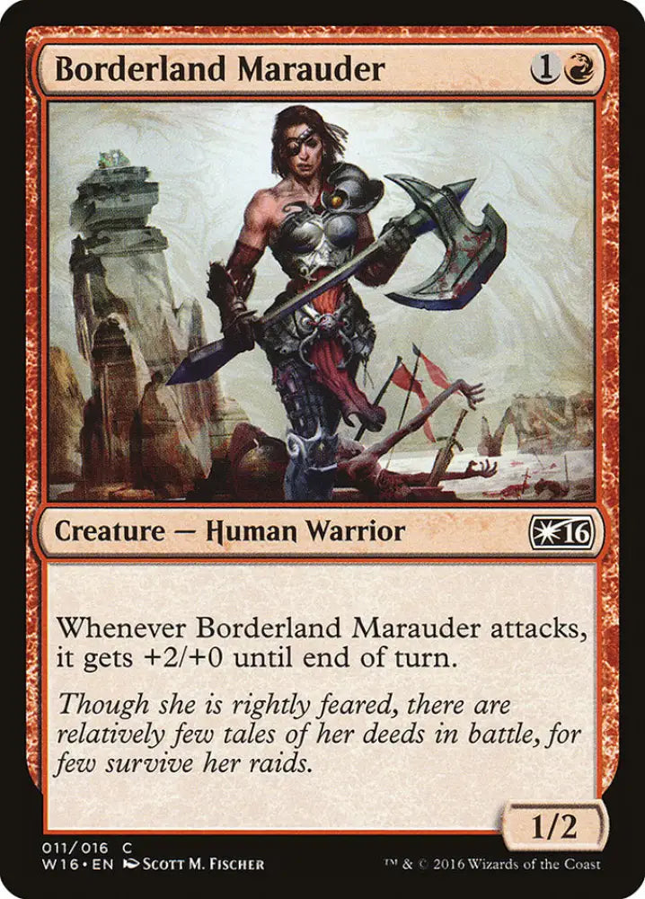 Borderland Marauder [Welcome Deck 2016] - MTG Single