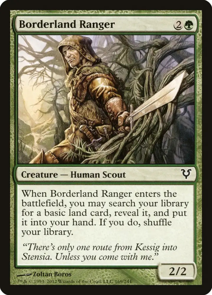 Borderland Ranger [Avacyn Restored] - MTG Single