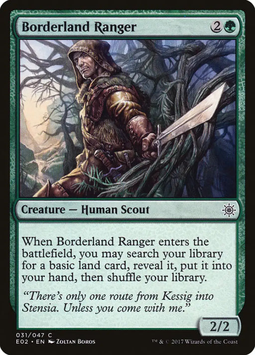 Borderland Ranger [Explorers of Ixalan] - MTG Single