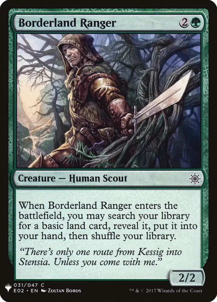 Borderland Ranger [Mystery Booster] - MTG Single