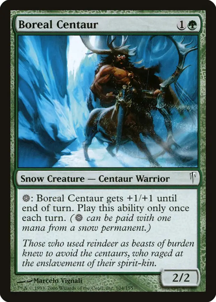 Boreal Centaur [Coldsnap] - MTG Single
