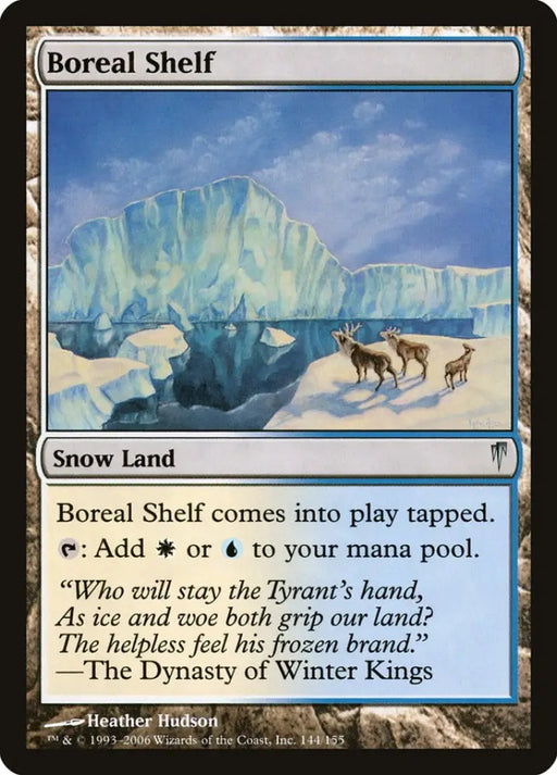 Boreal Shelf [Coldsnap] - MTG Single