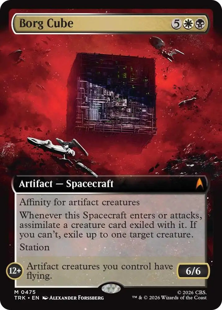 Borg Cube (Extended Art) (475) [Star Trek]