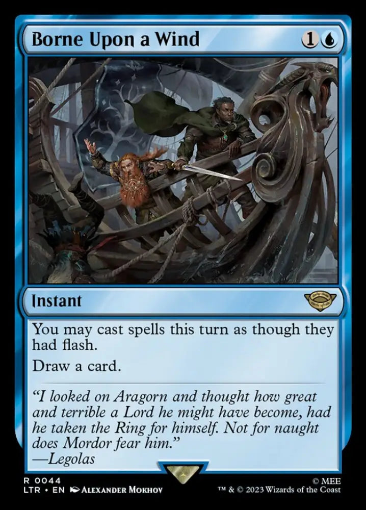 Borne Upon a Wind [The Lord of the Rings: Tales of Middle-Earth] - MTG Single