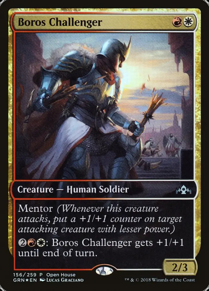 Boros Challenger (Open House) [Guilds of Ravnica Promos] - MTG Single