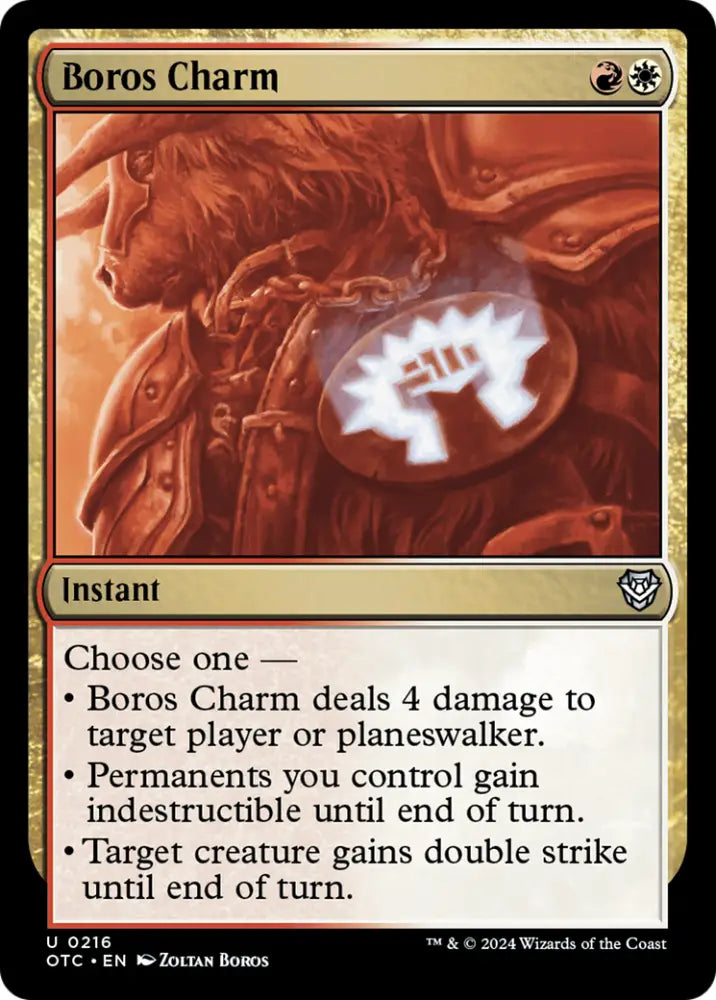 Boros Charm [Outlaws of Thunder Junction Commander] - MTG Single