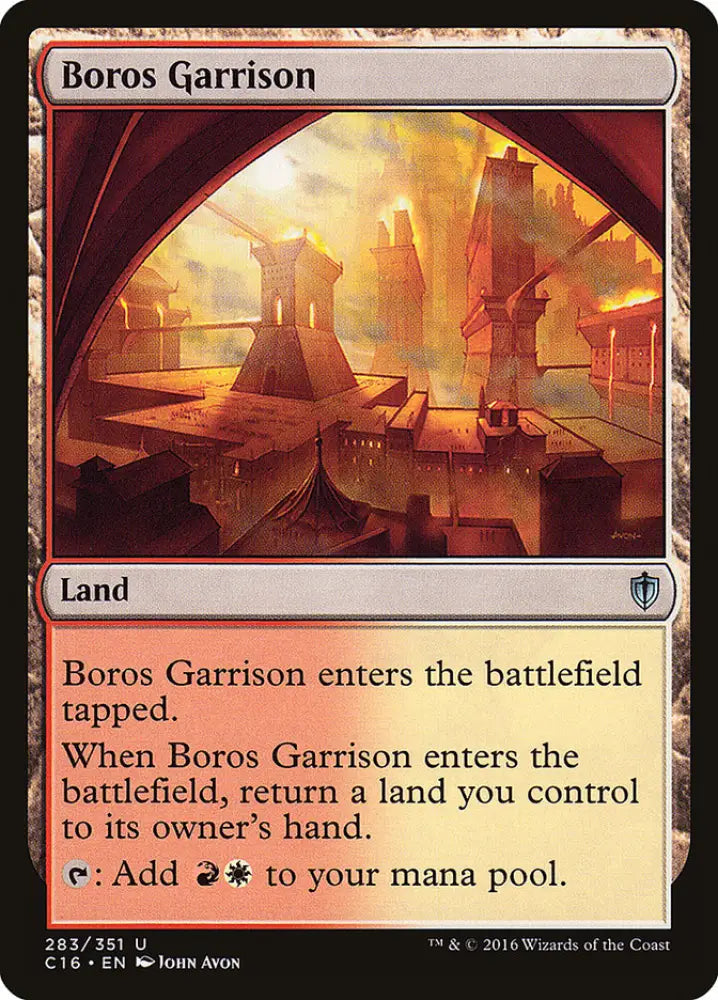 Boros Garrison [Commander 2016] - MTG Single