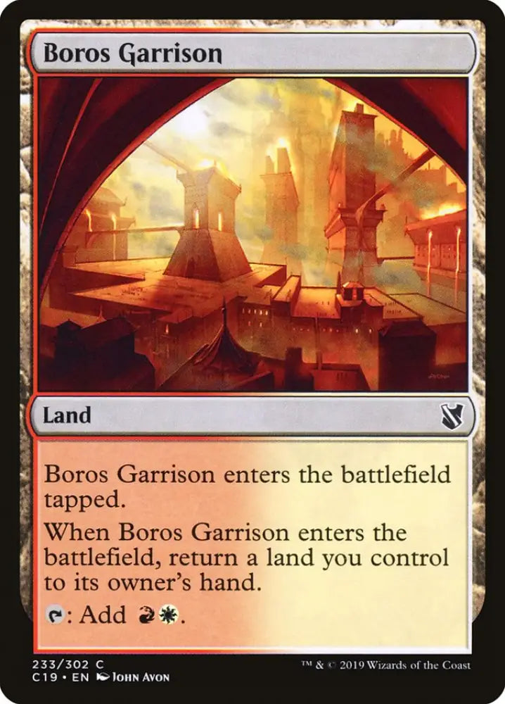 Boros Garrison [Commander 2019] - MTG Single