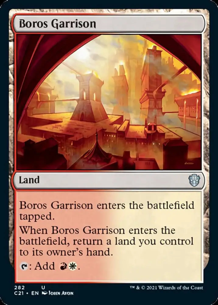 Boros Garrison [Commander 2021] - MTG Single