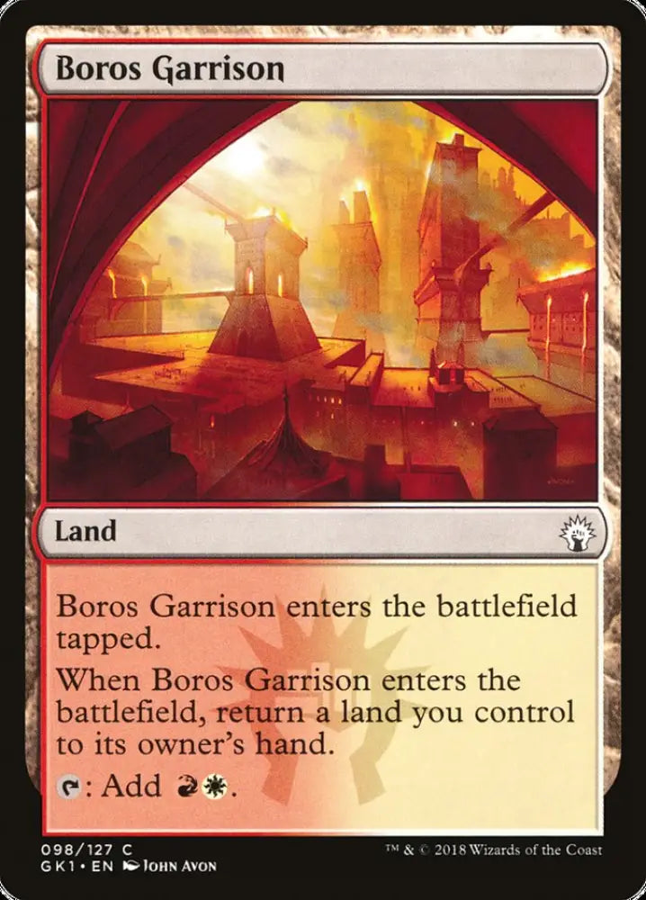 Boros Garrison [Guilds of Ravnica Guild Kit] - MTG Single