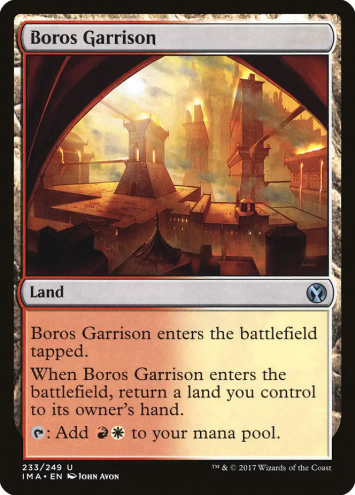 Boros Garrison [Iconic Masters] - MTG Single