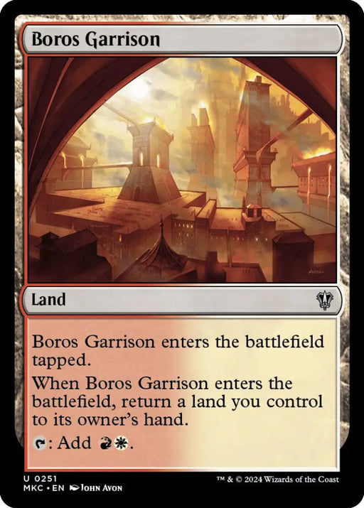 Boros Garrison [Murders at Karlov Manor Commander] - MTG Single