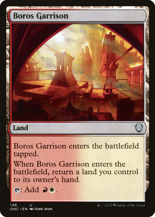 Boros Garrison [Phyrexia: All Will Be One Commander] - MTG Single