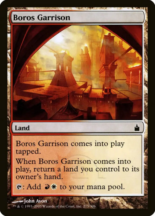 Boros Garrison [Ravnica: City of Guilds] - MTG Single