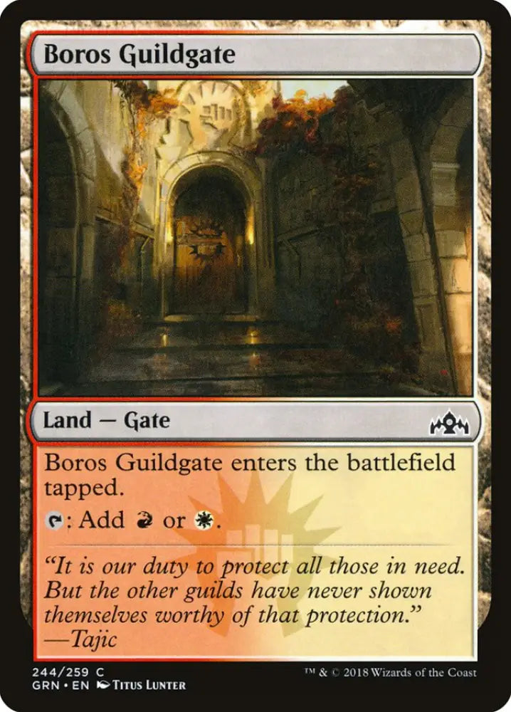 Boros Guildgate (244/259) [Guilds of Ravnica] - MTG Single