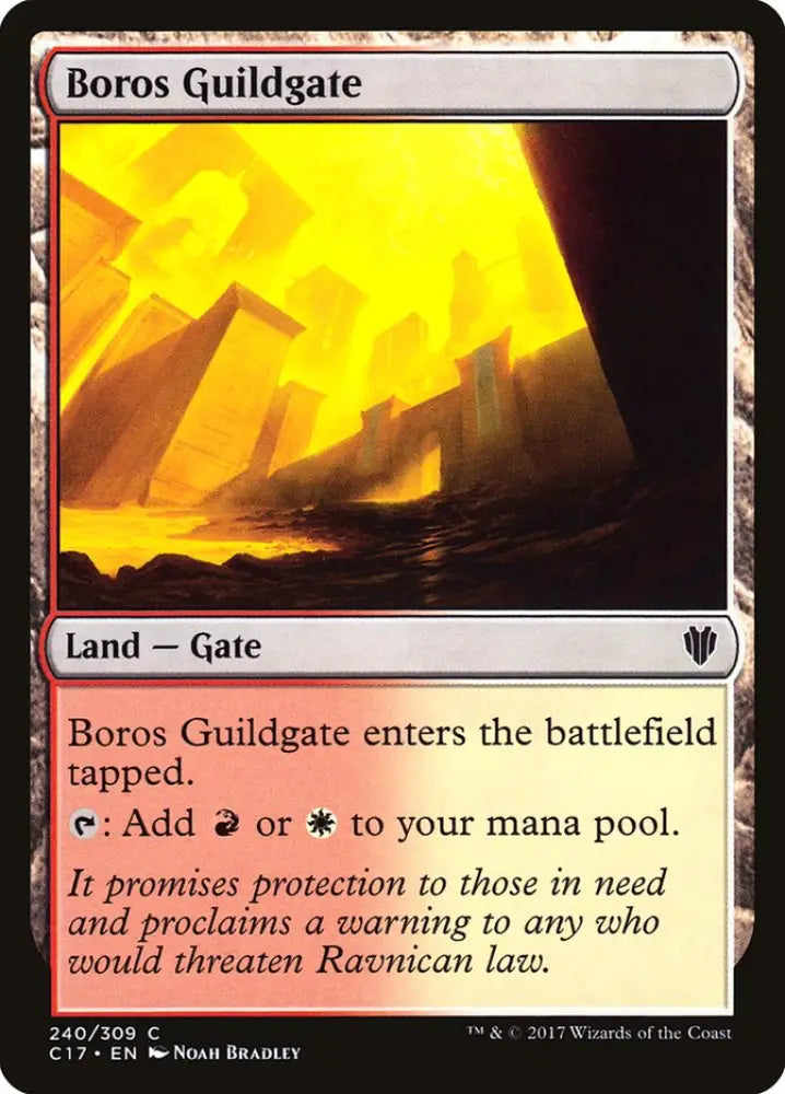 Boros Guildgate [Commander 2017] - MTG Single
