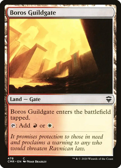 Boros Guildgate [Commander Legends] - MTG Single