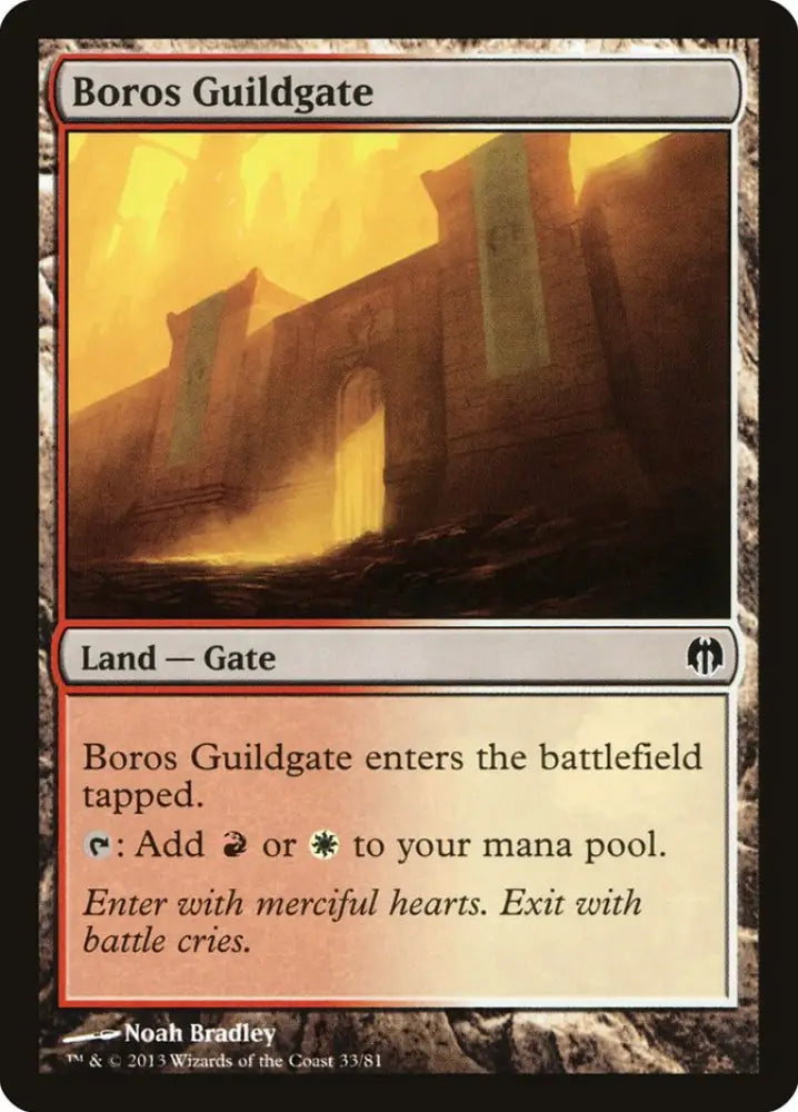 Boros Guildgate [Duel Decks: Heroes vs. Monsters] - MTG Single