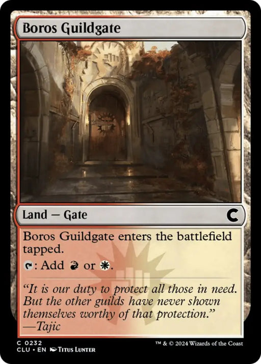 Boros Guildgate [Ravnica: Clue Edition] - MTG Single