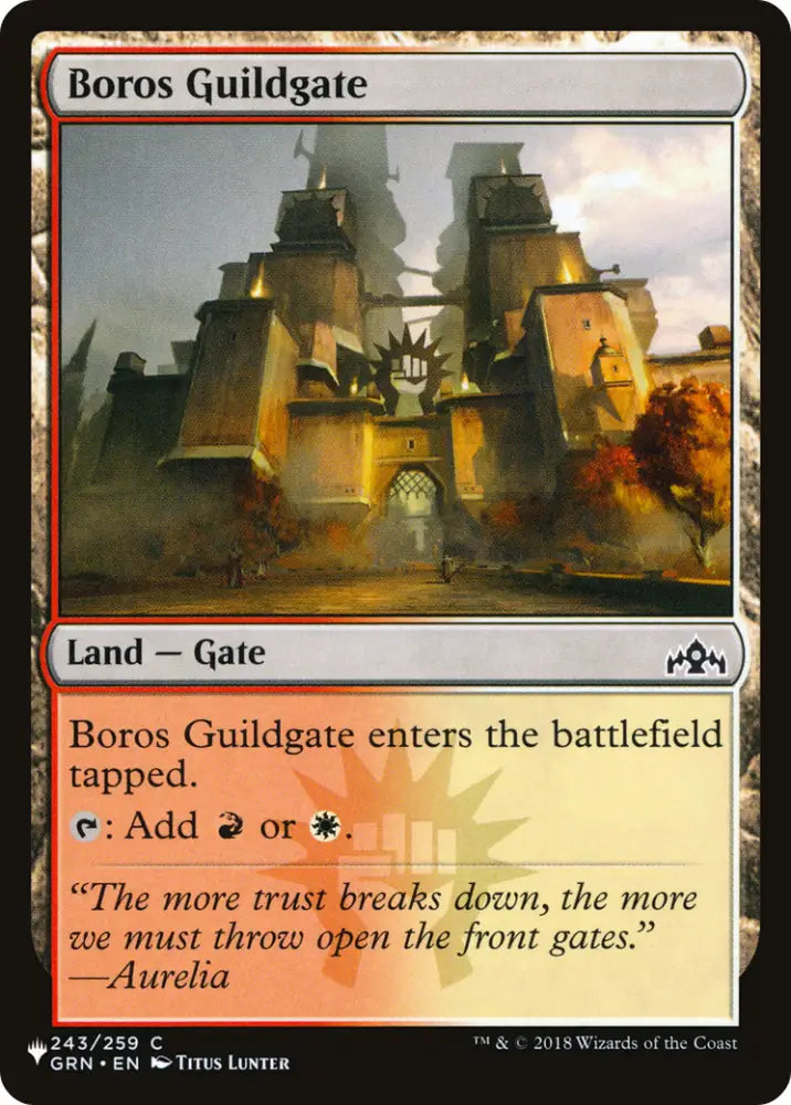 Boros Guildgate [The List] - MTG Single