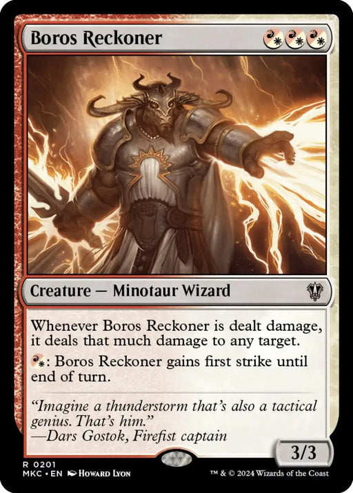 Boros Reckoner [Murders at Karlov Manor Commander] - MTG Single
