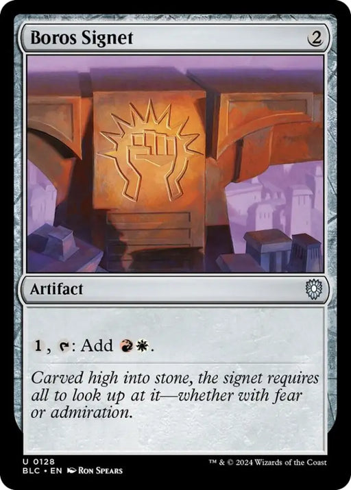 Boros Signet [Bloomburrow Commander] - MTG Single