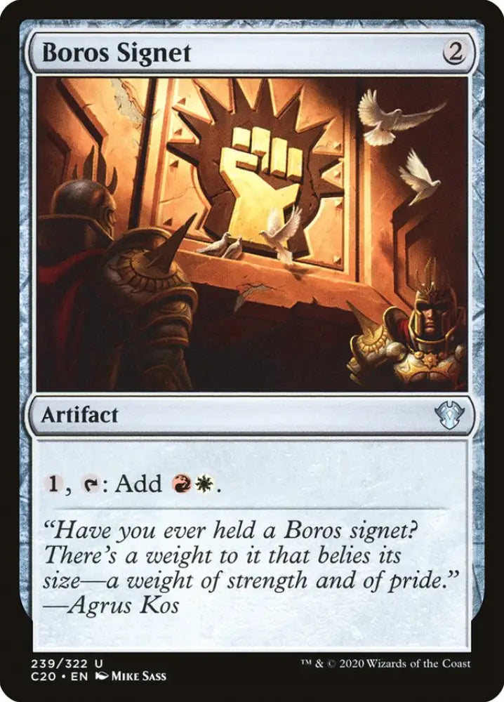 Boros Signet [Commander 2020] - MTG Single