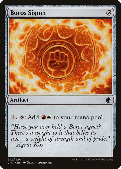 Boros Signet [Commander Anthology] - MTG Single