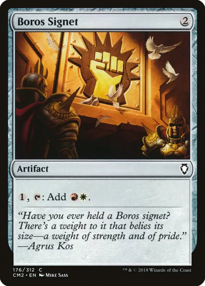Boros Signet [Commander Anthology Volume II] - MTG Single
