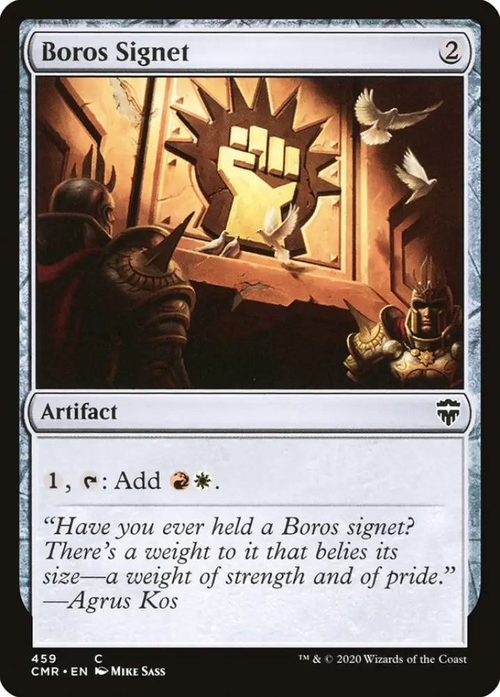 Boros Signet [Commander Legends] - MTG Single