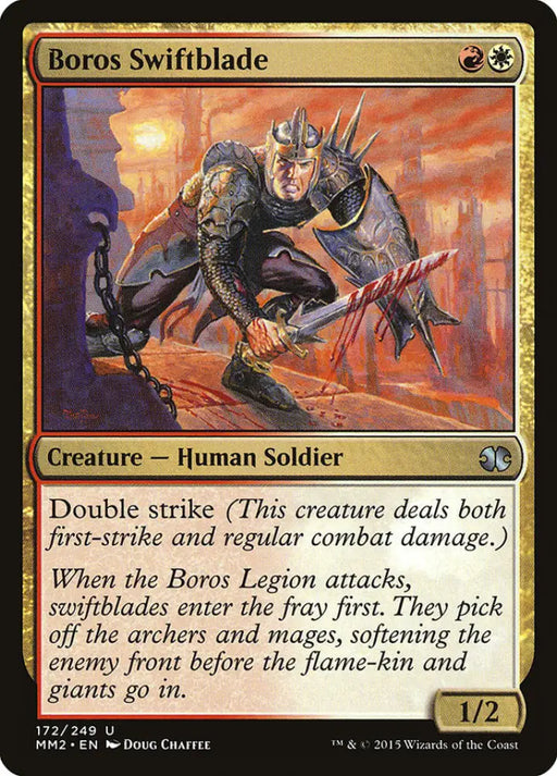 Boros Swiftblade [Modern Masters 2015] - MTG Single