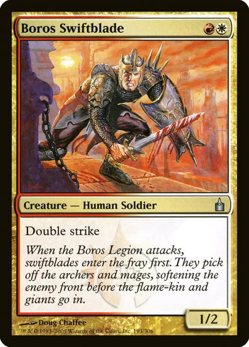 Boros Swiftblade [Ravnica: City of Guilds] - MTG Single