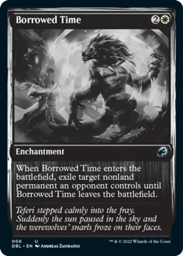 Borrowed Time [Innistrad: Double Feature] - MTG Single