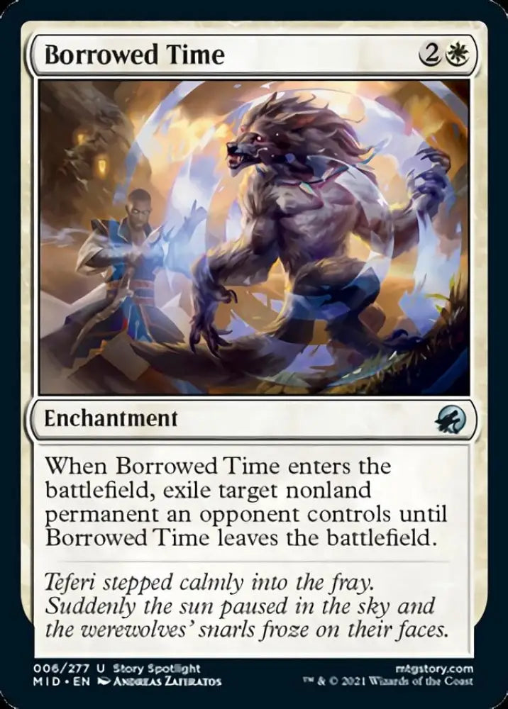 Borrowed Time [Innistrad: Midnight Hunt] - MTG Single