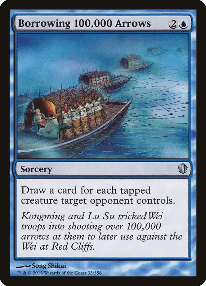 Borrowing 100,000 Arrows [Commander 2013] - MTG Single